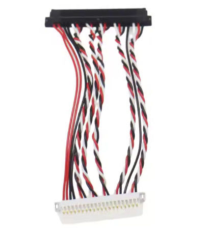 Thiết kế cáp tùy chỉnh cho hệ thống LVDS nhỏ gọn, có tính năng định tuyến linh hoạt và kháng EMI cho sử dụng công nghiệp