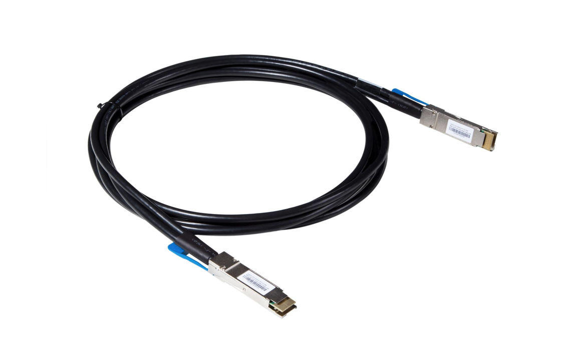 Lắp ráp cáp DAC 200G QSFP-DD hiệu suất cao Cáp đồng tùy chỉnh cho kết nối máy chủ HPC và đám mây