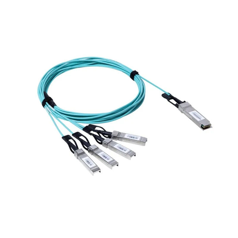 QSFP-40G Cáp quang hoạt động OM3 1M 2M 3M 5M 7M 10M QSFP28 100G đến 100G AOC Cáp dây thừng sản xuất
