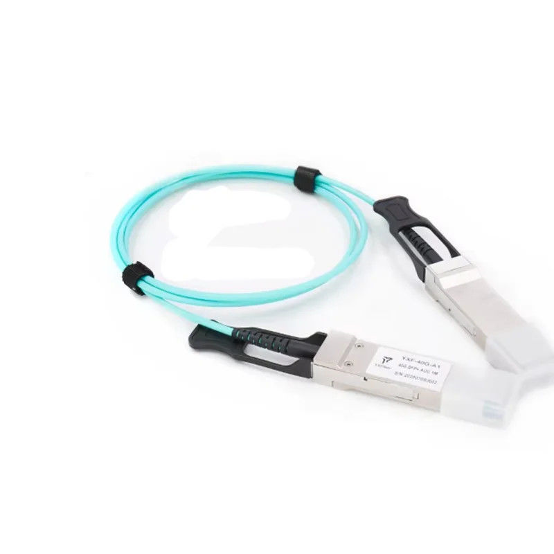 QSFP-40G Cáp quang hoạt động OM3 1M 2M 3M 5M 7M 10M QSFP28 100G đến 100G AOC Cáp dây thừng sản xuất