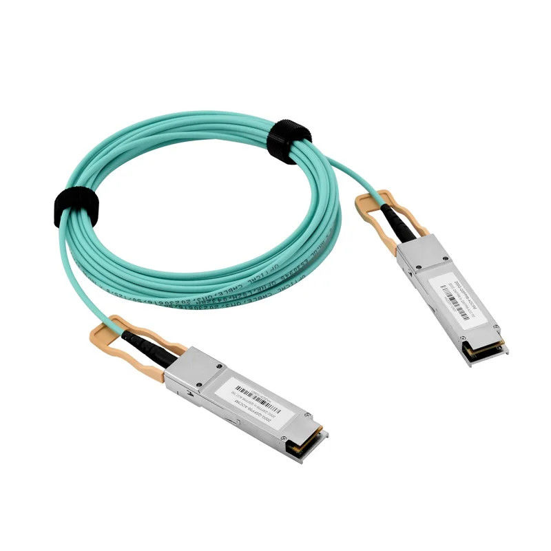 Thiết kế cáp tùy chỉnh Bộ cáp QSFP 40G Thêm trực tiếp đồng QSFP + 4 * 10G 1M 3M 5M 7M Cáp thoát DAC chiều dài tùy chỉnh