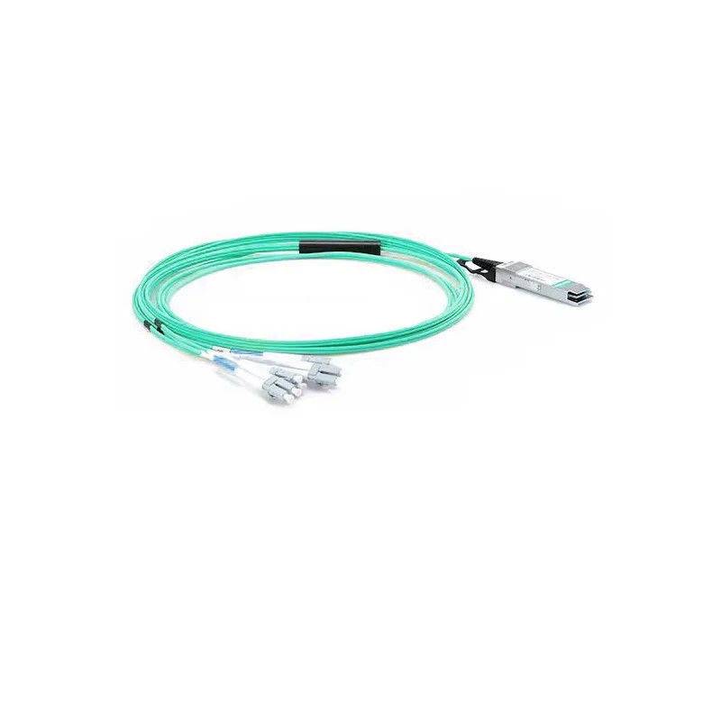 Cáp lắp ráp trực tiếp 3M QSFP+ QSFP+ Cáp thu phát 40G QSFP+ Twinax DAC Đầu nối MPO cho 5G POE Fiber WiFi 3G