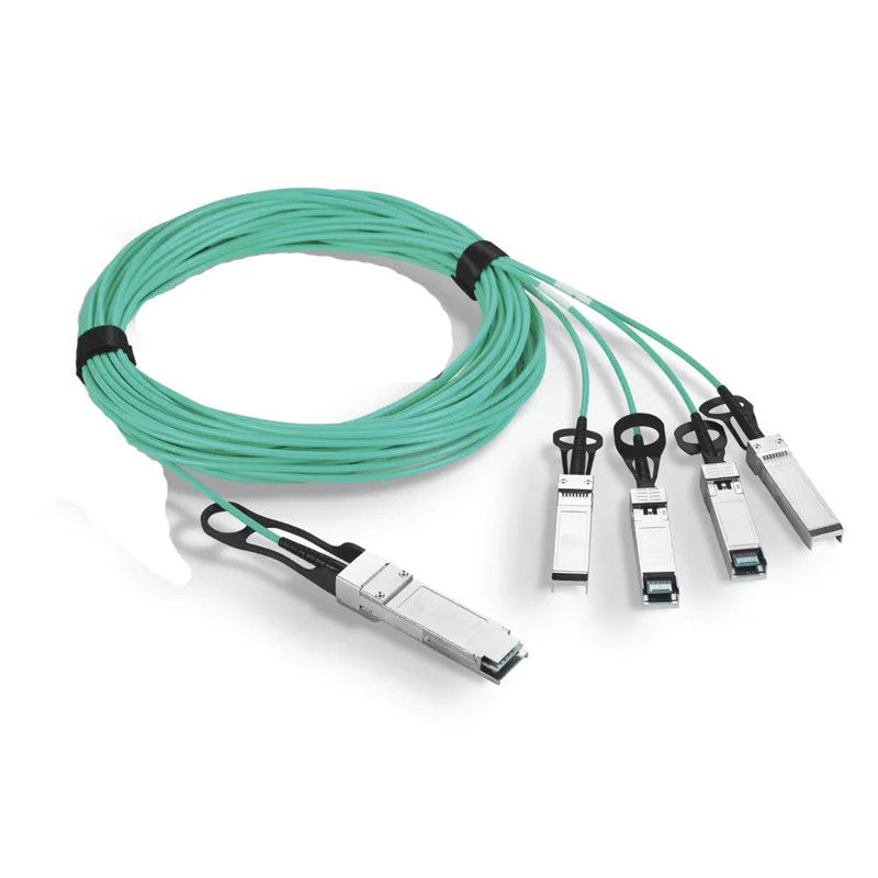 Cáp lắp ráp trực tiếp 3M QSFP+ QSFP+ Cáp thu phát 40G QSFP+ Twinax DAC Đầu nối MPO cho 5G POE Fiber WiFi 3G