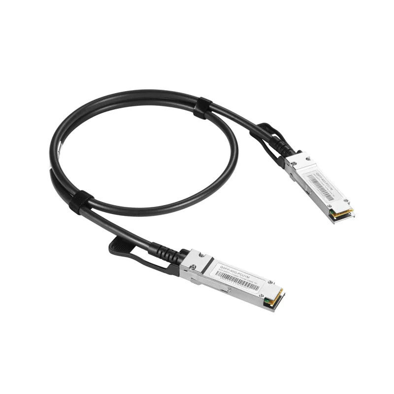 Cáp lắp ráp trực tiếp 3M QSFP+ QSFP+ Cáp thu phát 40G QSFP+ Twinax DAC Đầu nối MPO cho 5G POE Fiber WiFi 3G