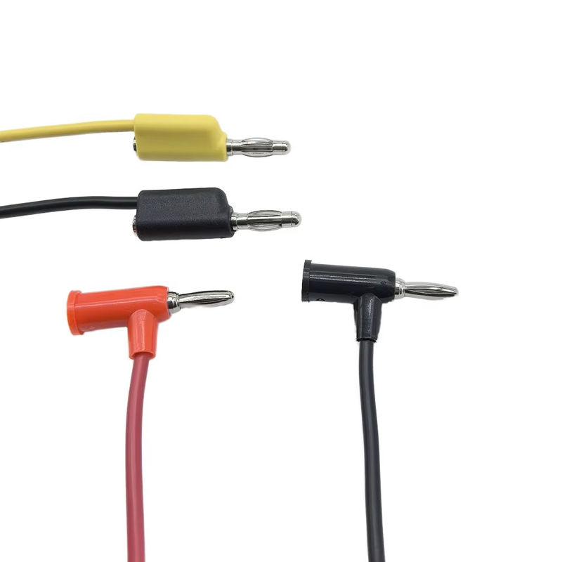 Cáp Thiết Kế Tùy Chỉnh Đầu Cắm Chuối Cao Cấp Đến Đầu Nối Cái | OD4.0/OD5.0 Sản Xuất Cáp Y Tế Cho Máy Theo Dõi Bệnh Nhân Hoặc Thiết Bị Chẩn Đoán