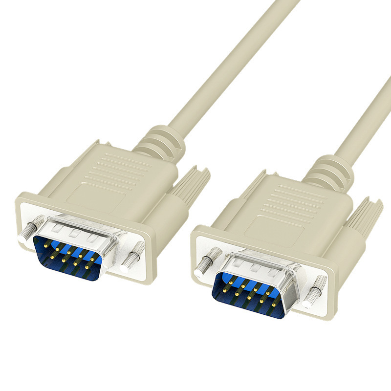 Cáp nối nối tiếp DB9 RS232 thẳng và chéo do các nhà sản xuất bộ dây chuyên nghiệp sản xuất