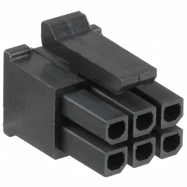 Vỏ đầu nối Molex 43045-1200 Micro-Fit 3.0 với 4 mạch hàng kép, 4 chân và khoảng cách 3mm