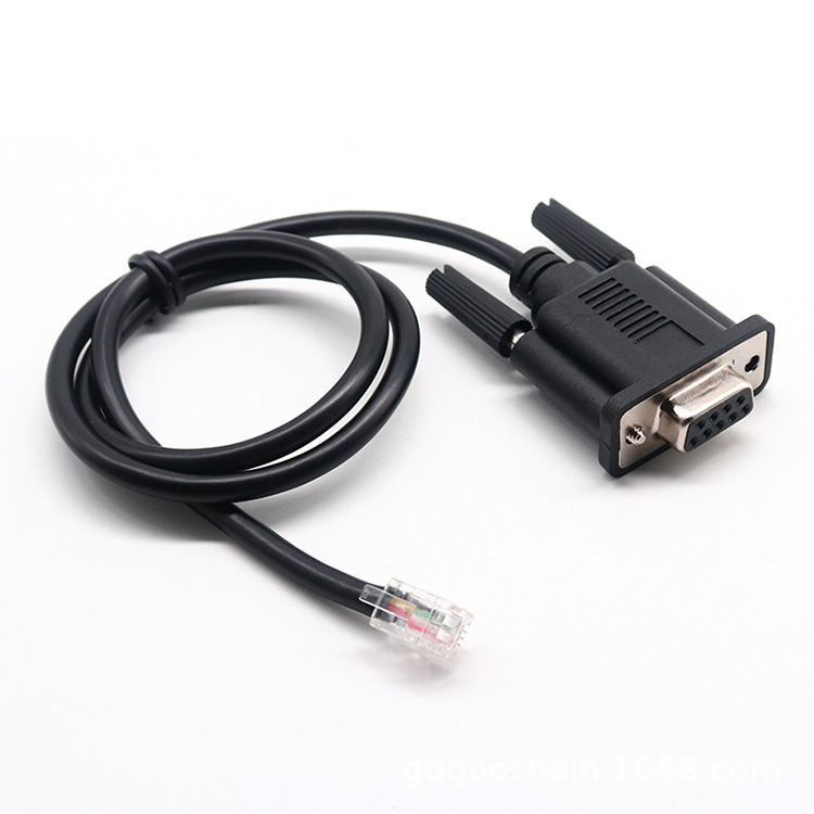 Durable DB9 RS232 9-Pin Shielded Connector Cable Male To Male Or Female Type | Custom Cable