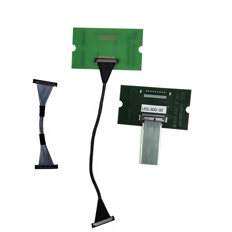 USLS20-30-010-B 30 Pin Micro Coax LVDS Cable cho truyền tốc độ cao với pitch Custom Assembly 0.4mm