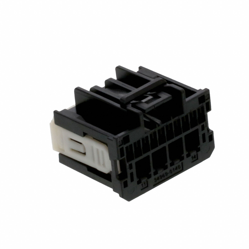 Molex 34969-0140 DuraClik 12Pin 2.0mm Góc phải Dây SMT với Đầu nối bảng mạch