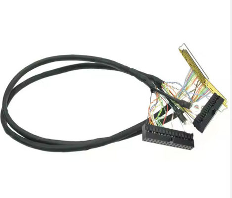 Cáp IPEX-20445-050E 50 Pin Micro Coax LVDS tùy chỉnh cho màn hình LCD 7 
