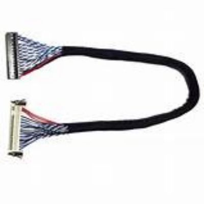 Đèn cách điện màu đen 1-5m Cáp dây chuyền màn hình điện áp thấp cho tự động hóa công nghiệp Kháng cách điện ≥1000MΩ