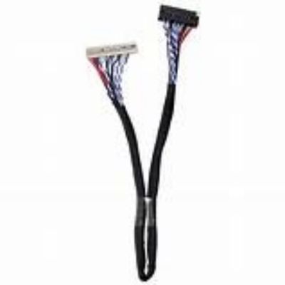 UL VW-1 Đánh giá dễ cháy Cáp LVDS cho ứng dụng video tốc độ 300V Điện áp định số AWG26-28 Wire Gauge
