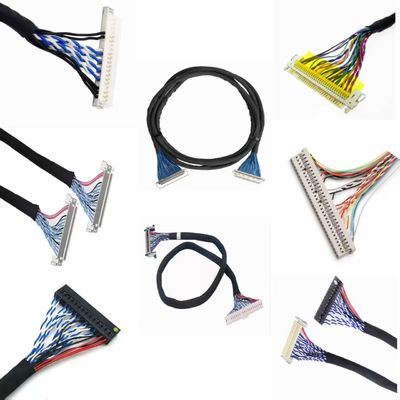 Thiết kế cáp tùy chỉnh cho hệ thống LVDS nhỏ gọn, có tính năng định tuyến linh hoạt và kháng EMI cho sử dụng công nghiệp