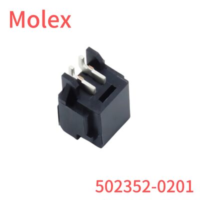 Molex 502352-0201 Đầu nối tiêu đề gắn bề mặt góc phải 2 vị trí đích thực