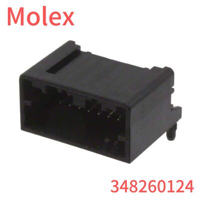 Molex 348260124 Series Right Angle Surface Mount Connector cho sử dụng công nghiệp