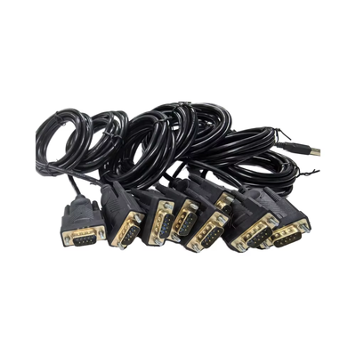 Cáp tùy chỉnh Full Copper DB9 DB15 DB25 Cáp 2x15 Pin Cáp nối hàng loạt và song song để truyền dữ liệu