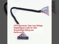LVDS Connector Type Low-Voltage Display Serial Cable cho nhiệt độ 105C và hiệu suất