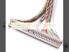 Đường dây dẫn đồng 300V Lvds 30 Pin Connector Cable Jacket UL VW-1