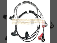 Nhà sản xuất dây chuyền cho thiết bị y tế hiện đại. Nhà sản xuất cáp y tế chuyên dụng với chuyên môn thiết kế cáp tùy chỉnh đảm bảo nhiễu thấp và độ tin cậy lâu dài trong sử dụng.